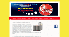 Desktop Screenshot of elizabethtownheatingandcooling.com